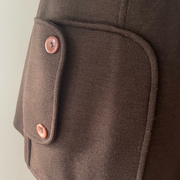 Vintage Lee Parker Wool Light Weight Brown Jacket - Picture 4 of 15